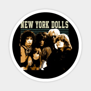 Dressed To Thrill New York Dolls Style In Focus Magnet